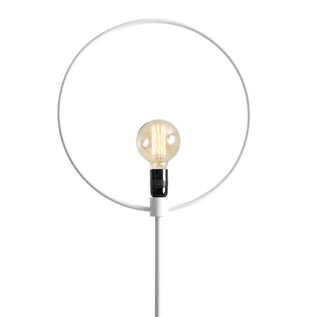 Customform Lampada da terra Bullet Bianco