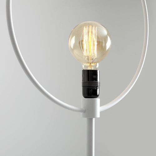 Customform Lampada da terra Bullet Bianco