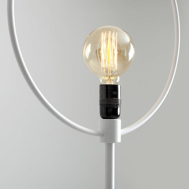 Customform Lampada da terra Bullet Bianco