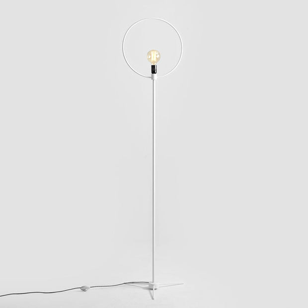 Customform Lampada da terra Bullet Bianco