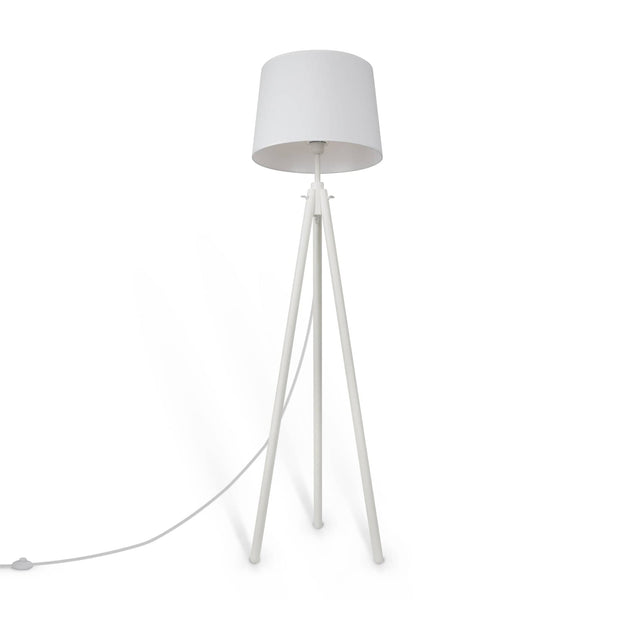 Maytoni Lampada da terra Calvin Bianco