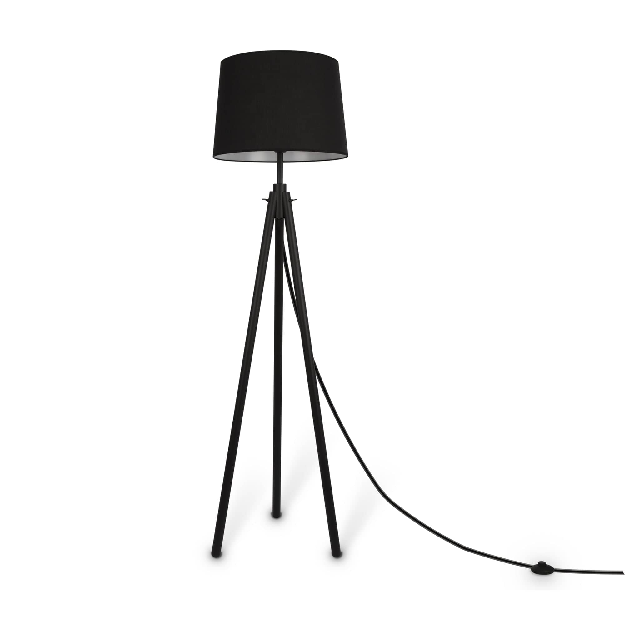 Maytoni Lampada da terra Calvin Nero