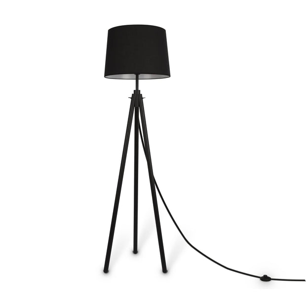 Maytoni Lampada da terra Calvin Nero