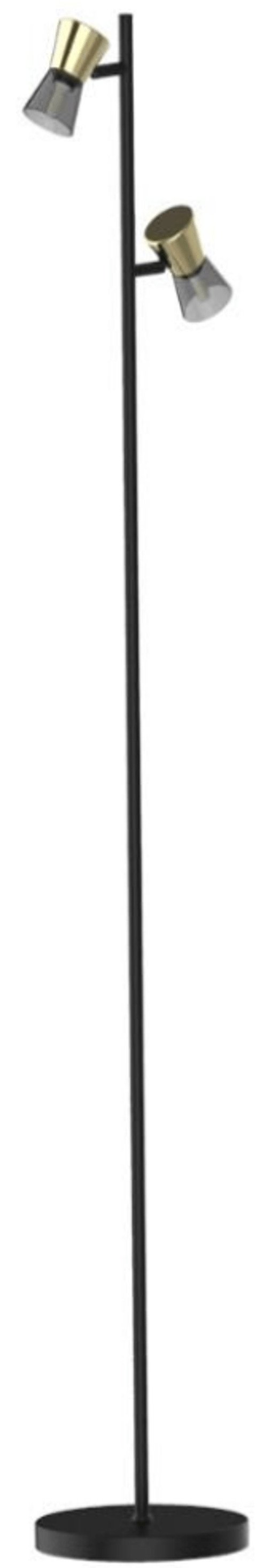 Zuma Line Lampada da terra Cento Nero