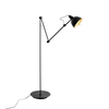 Customform Lampada da terra Coben Floor Nero