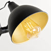 Customform Lampada da terra Coben Floor Nero
