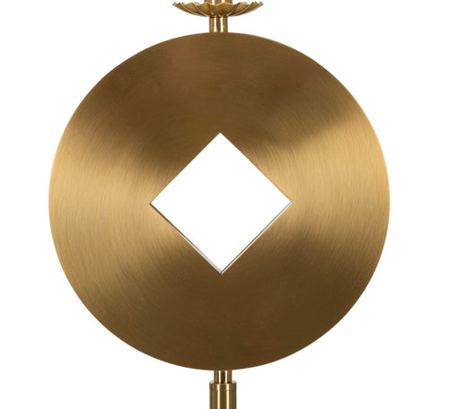 Mauro Ferretti Lampada da terra Coin Oro