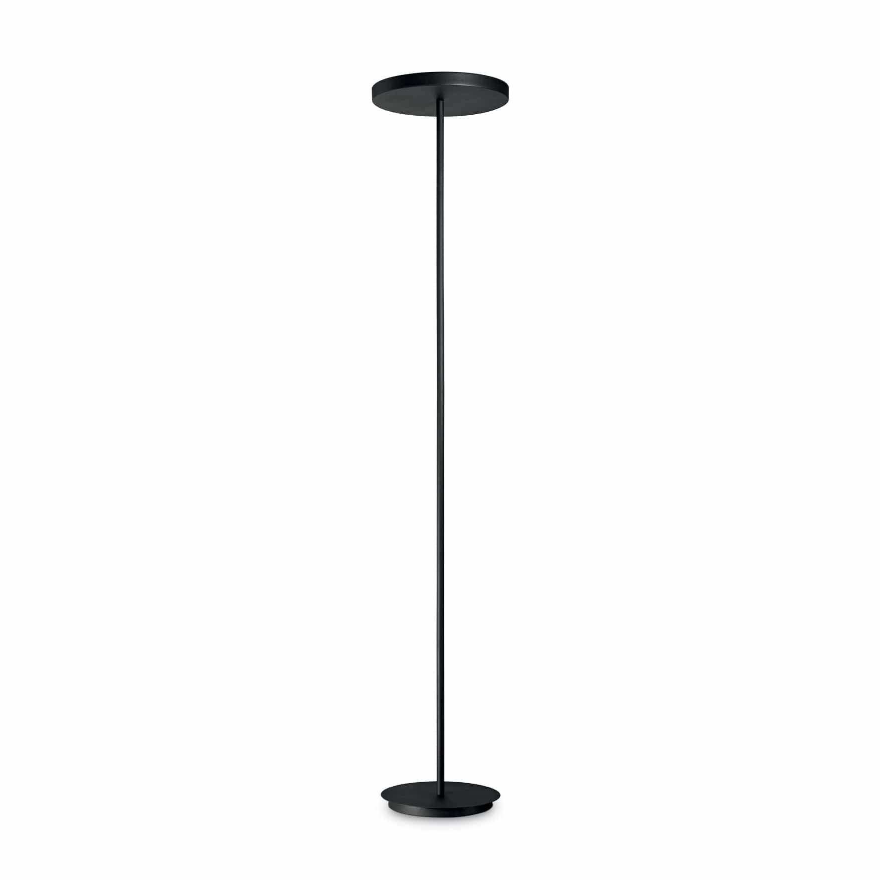 IdealLux Lampada da terra Colonna PT4 Nero