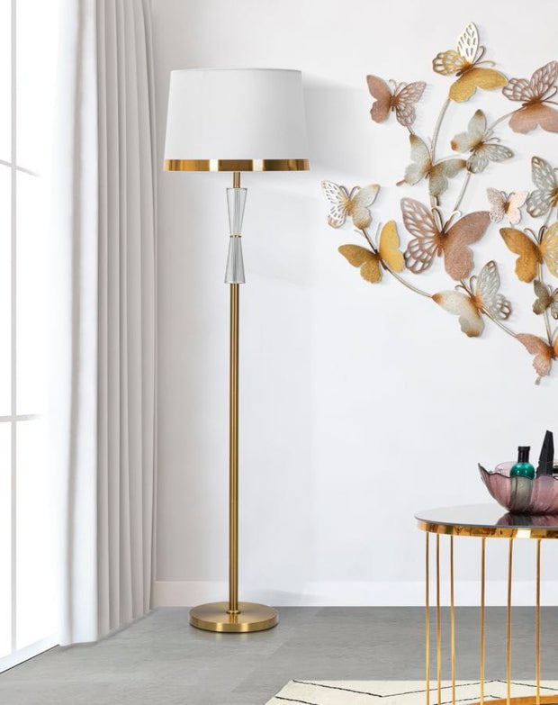 Mauro Ferretti Lampada da terra Cristal Oro
