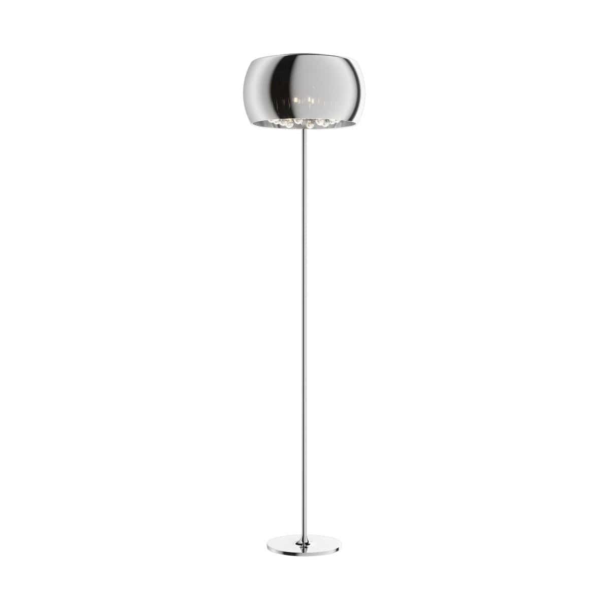 Zuma Line Lampada da terra Crystal Argento