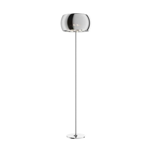 Zuma Line Lampada da terra Crystal Argento