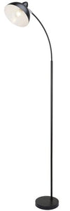 RabaLux Lampada da terra Daron 5240 Nero