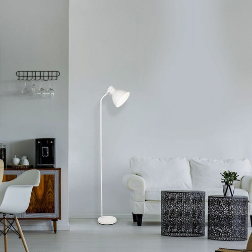 RabaLux Lampada da terra Derek 4328 Bianco