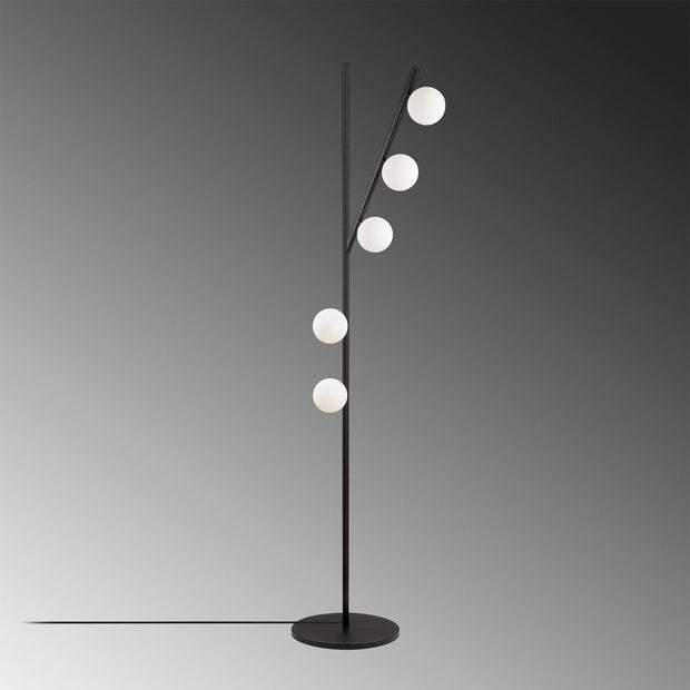 Asir Lampada da terra Domino 11041 Nero