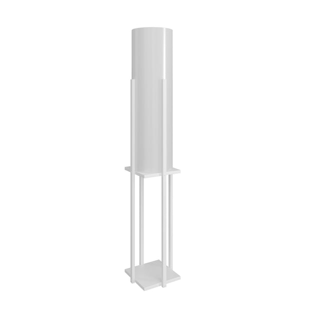 Asir Lampada da terra Dor Bianco