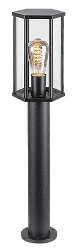 RabaLux Lampada da terra Dubrovnik 7240 Nero