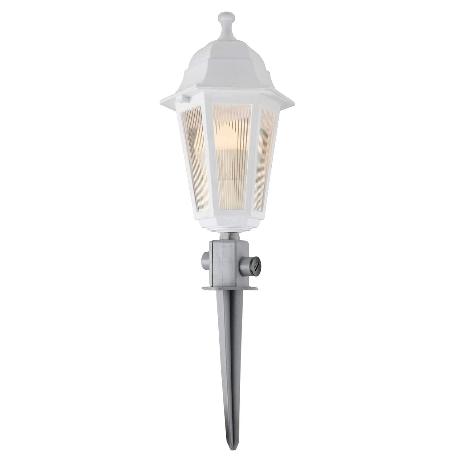 Oyo Lampada da terra esterno Cime Altigen Bianco