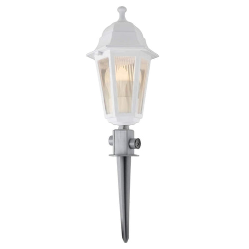 Oyo Lampada da terra esterno Cime Altigen Bianco