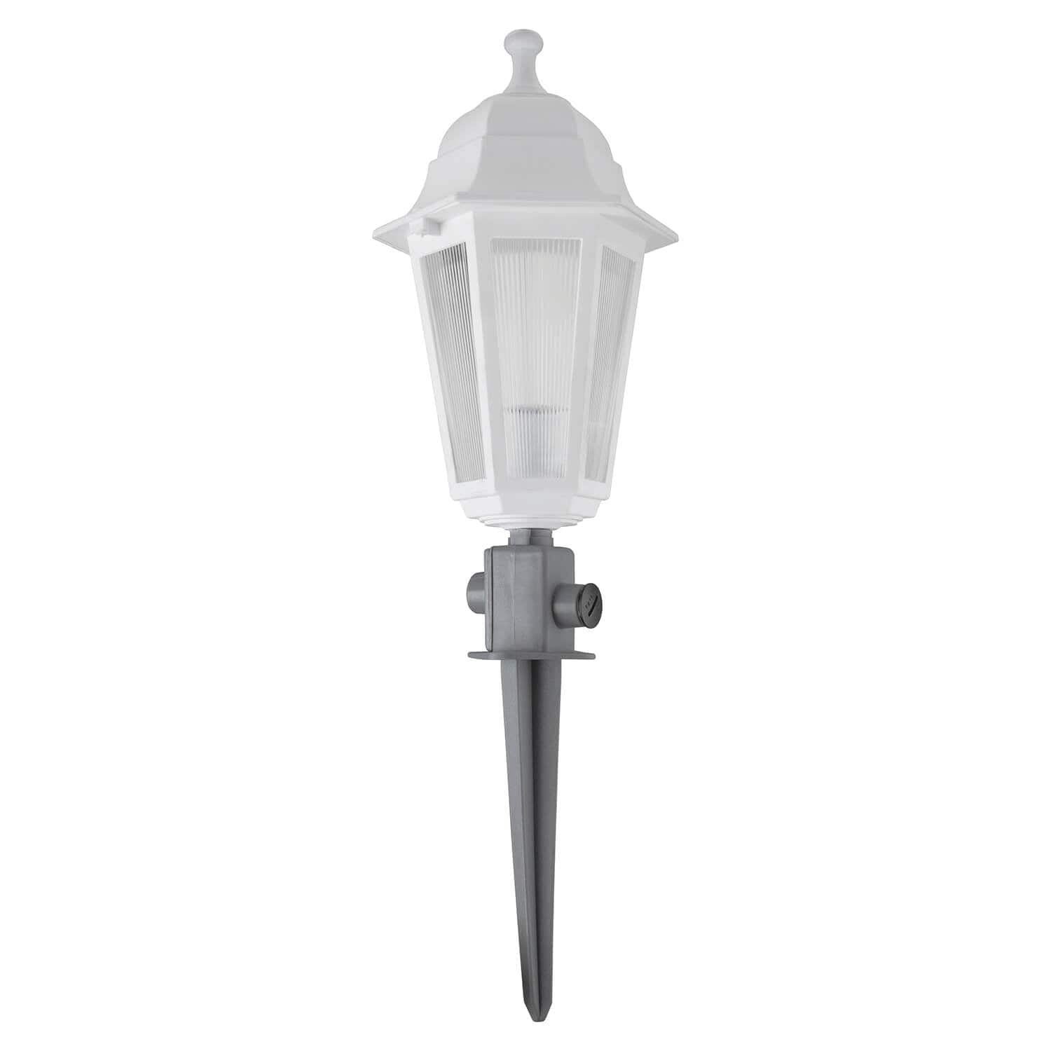 Oyo Lampada da terra esterno Cime Altigen Bianco
