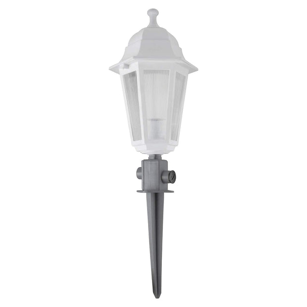 Oyo Lampada da terra esterno Cime Altigen Bianco