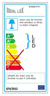 IdealLux Lampada da terra Etere PT1 Antracite