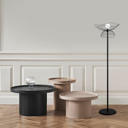 Asir Lampada da terra Farac 4100 Nero
