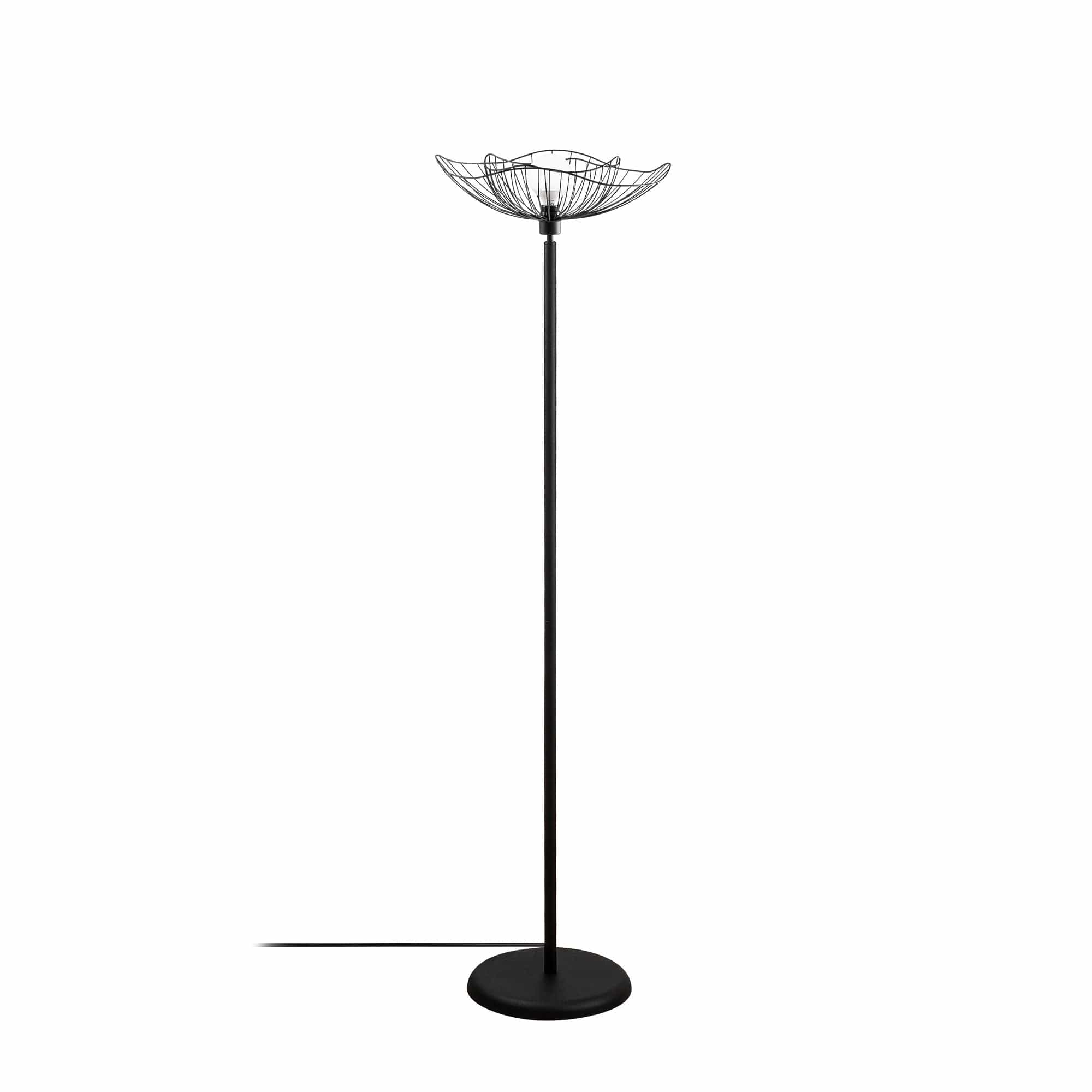Asir Lampada da terra Farac 4100 Nero
