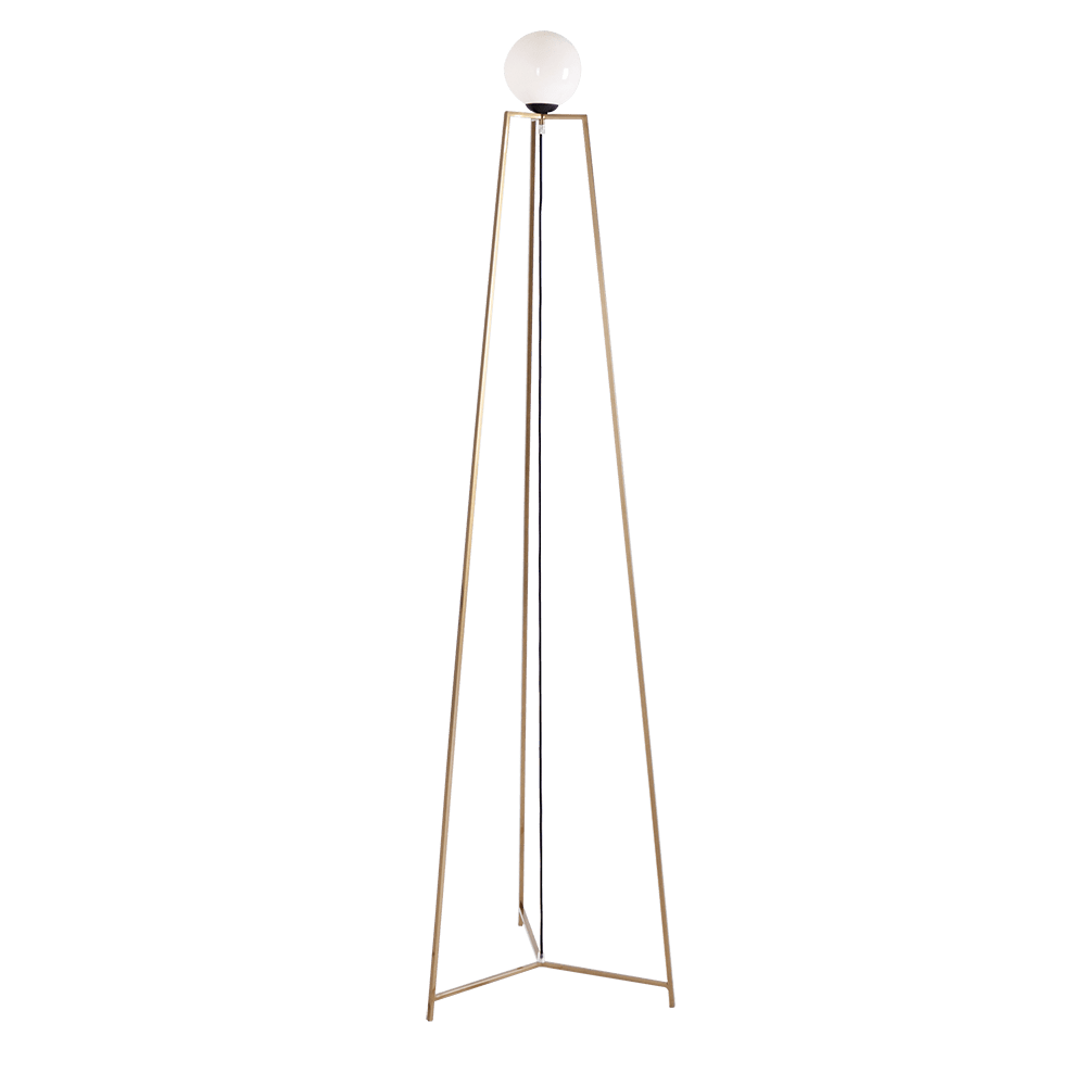 Customform Lampada da terra Faro Nero