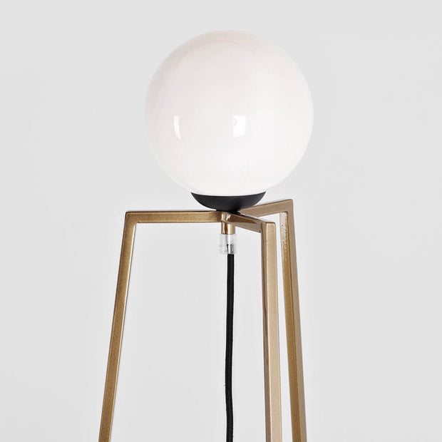 Customform Lampada da terra Faro Nero