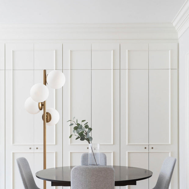 Asir Lampada da terra Faze NT-115 Bianco