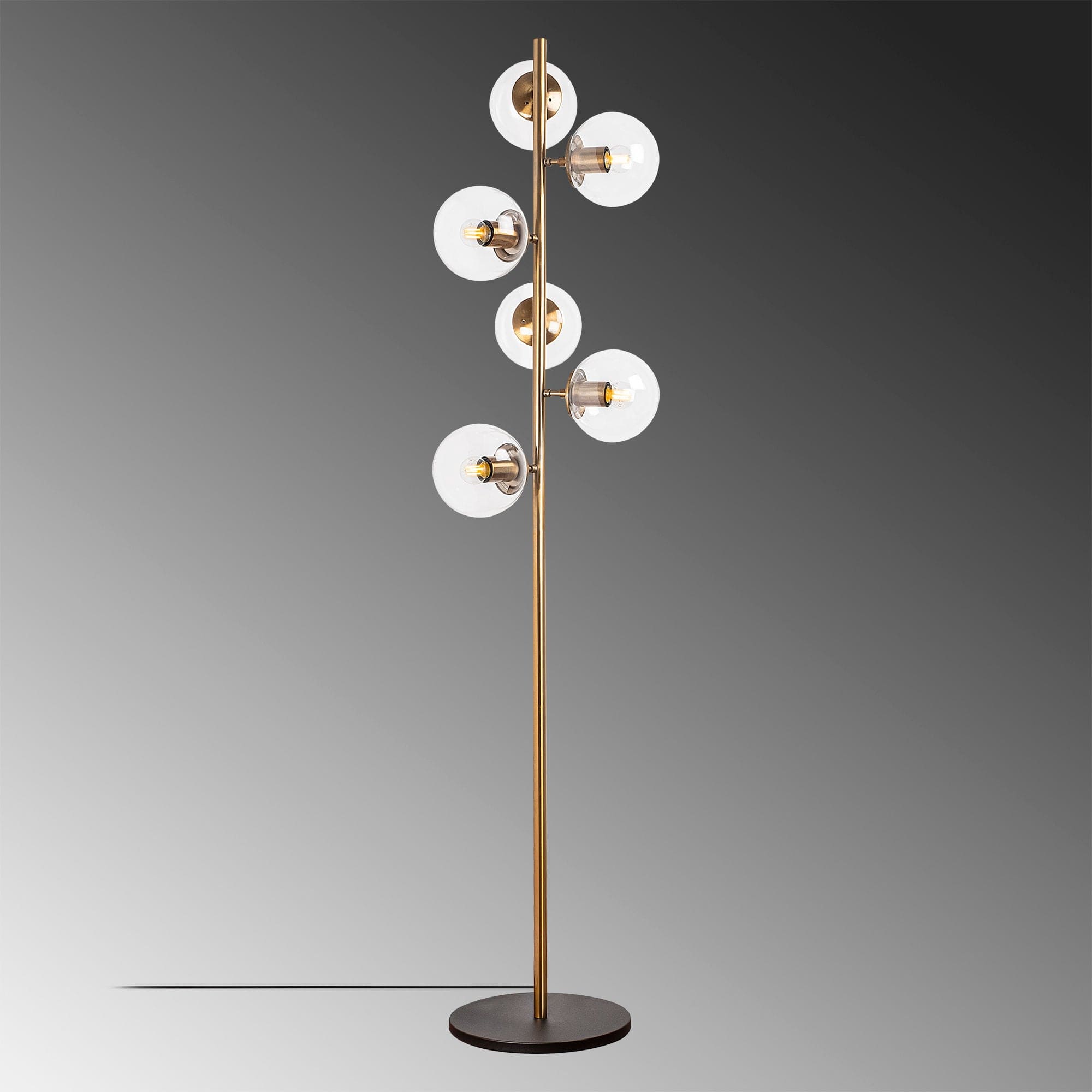 Asir Lampada da terra Fazli 10505 Ottone