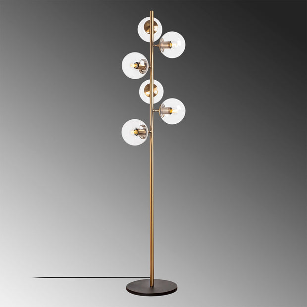 Asir Lampada da terra Fazli 10505 Ottone