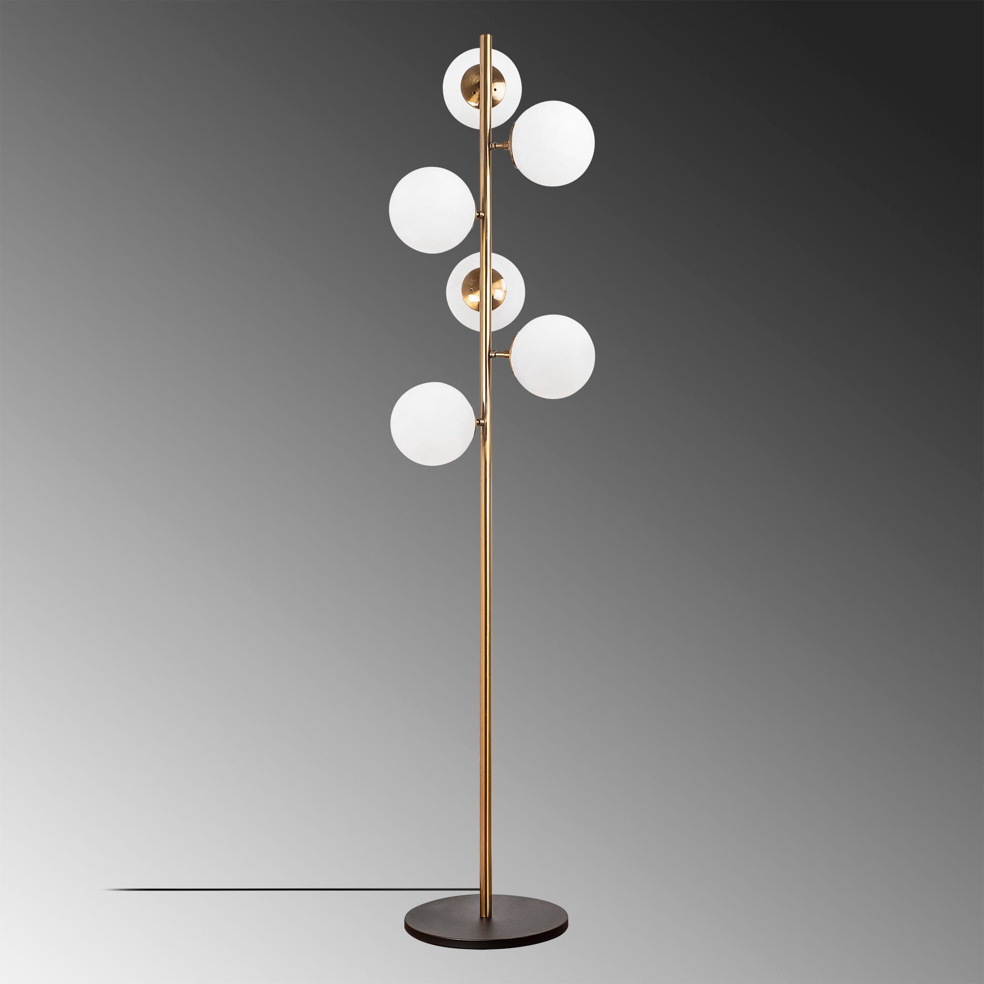 Asir Lampada da terra Fazli 10510 Ottone