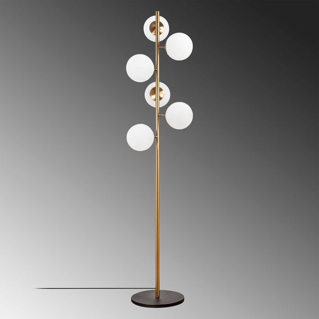 Asir Lampada da terra Fazli 10510 Ottone