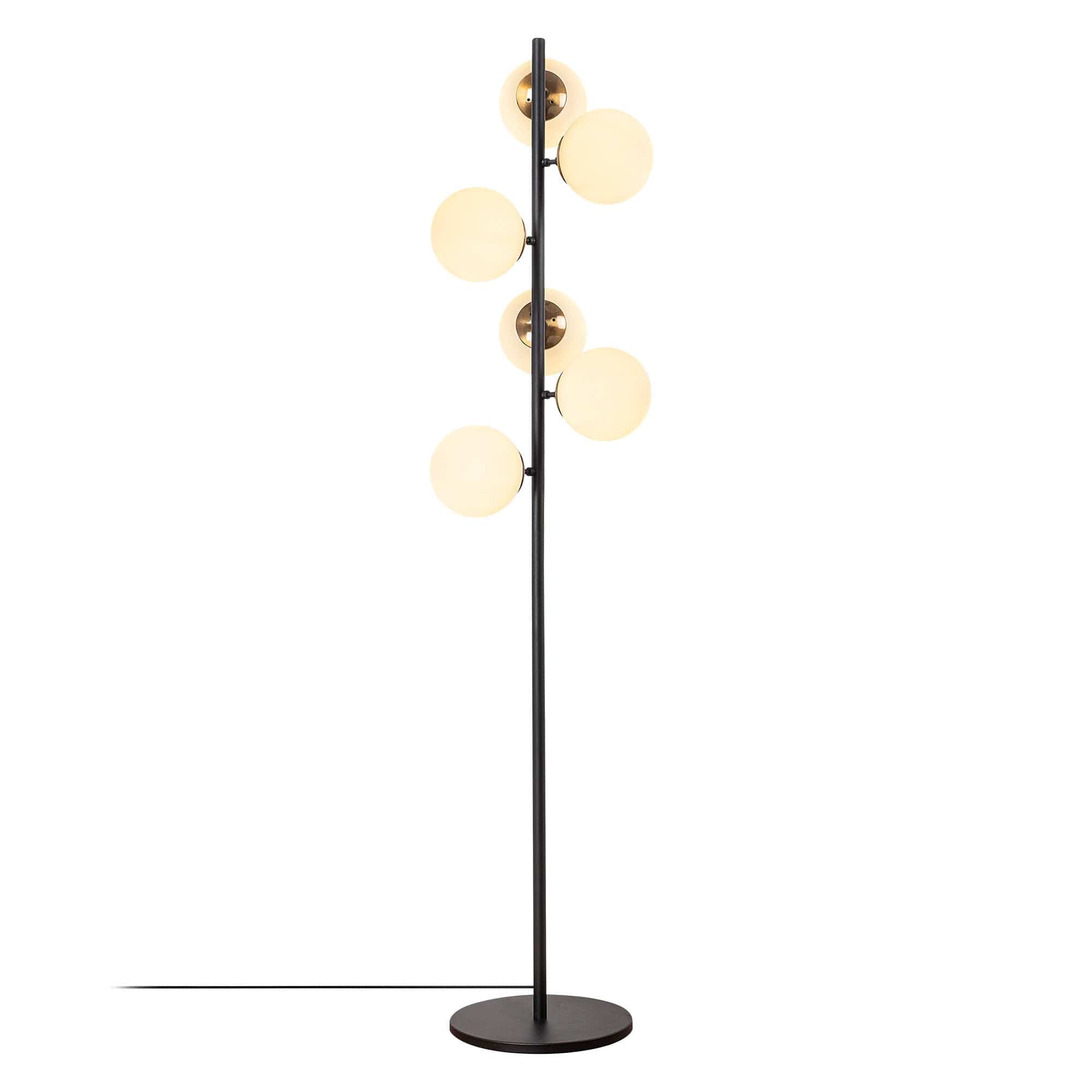 Asir Lampada da terra Fazli 10520 Nero