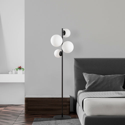 Asir Lampada da terra Fazli 10521 Bianco