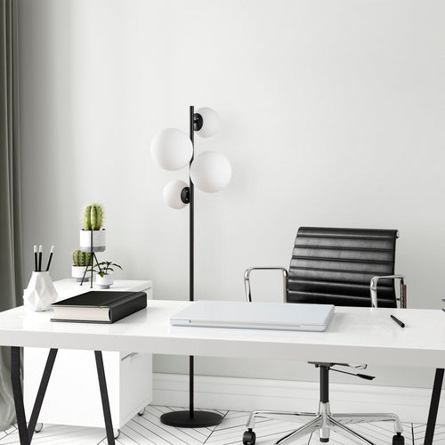 Asir Lampada da terra Fazli 10521 Bianco