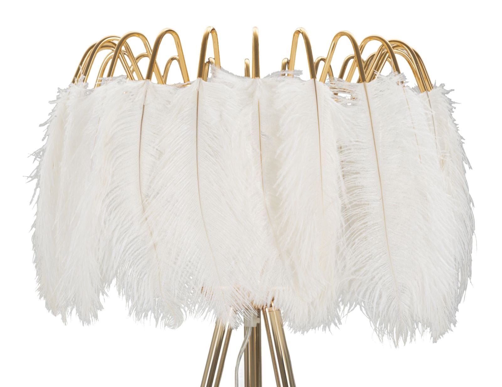 Mauro Ferretti Lampada da terra Feather Oro