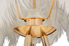 Mauro Ferretti Lampada da terra Feather Oro