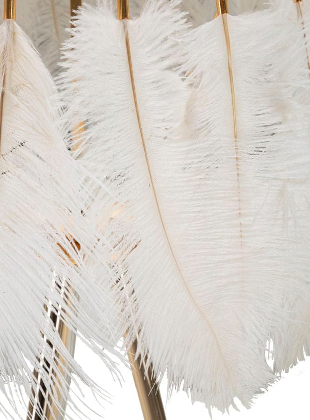 Mauro Ferretti Lampada da terra Feather Oro