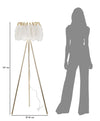 Mauro Ferretti Lampada da terra Feather Oro