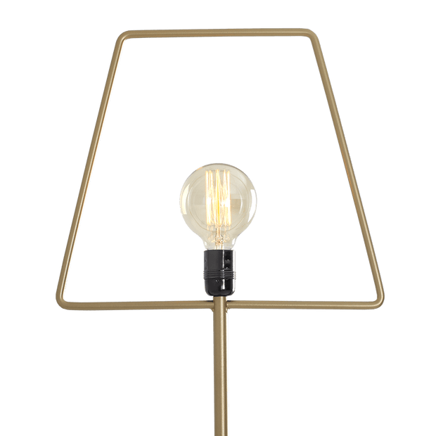 Customform Lampada da terra Firkant Oro