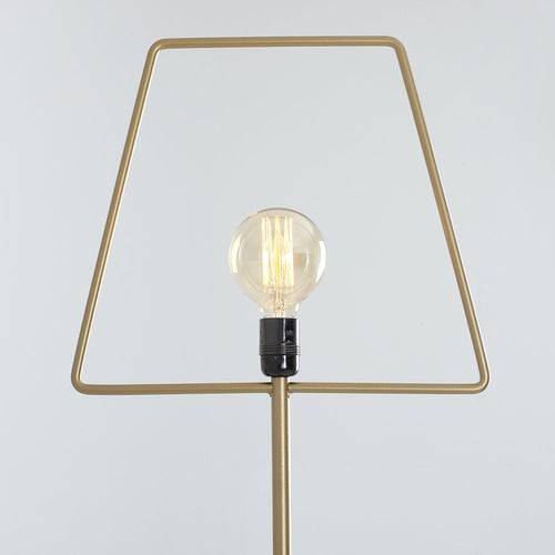 Customform Lampada da terra Firkant Oro