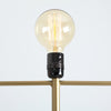 Customform Lampada da terra Firkant Oro