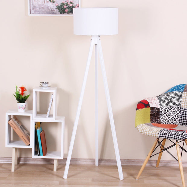 Oyo Lampada da terra Floor Bianco