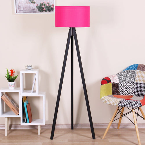 Oyo Lampada da terra Floor Fucsia