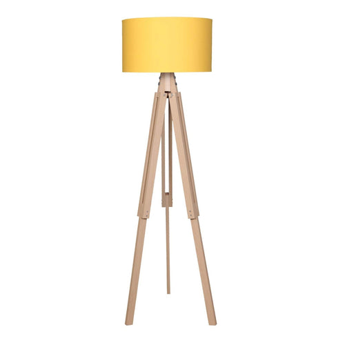 Oyo Lampada da terra Floor Marrone