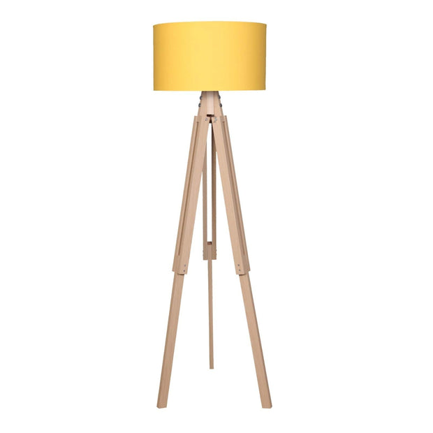 Oyo Lampada da terra Floor Marrone
