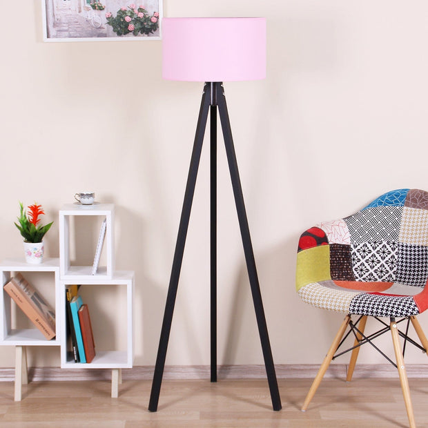 Oyo Lampada da terra Floor Rosa