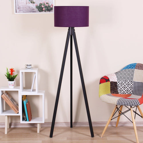 Oyo Lampada da terra Floor Violetto